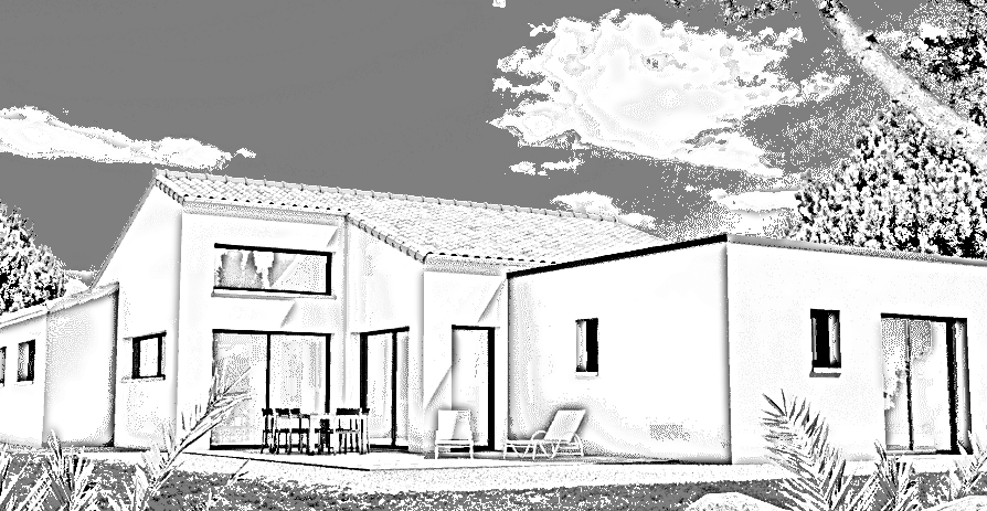 Façade Plain pied