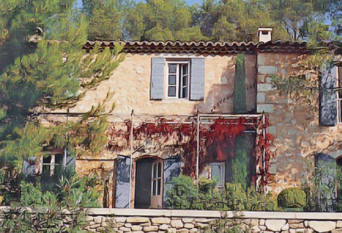 Provence lubéron  mas provençal 6